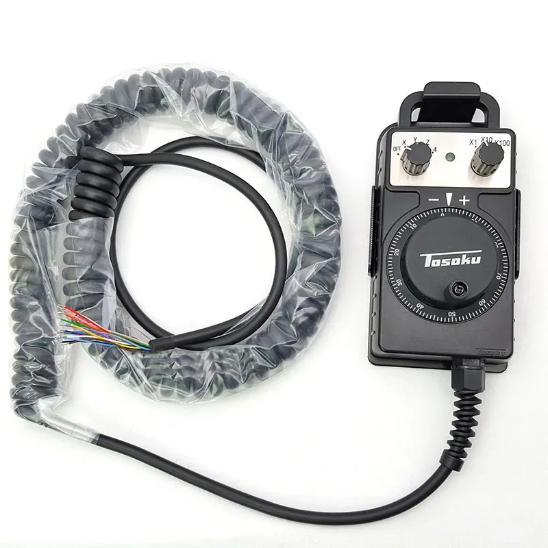 For TOSOKU HC115 5V 100PPR  CNC Handwheel Handle Manual Pulse Generator for FANUC MPG