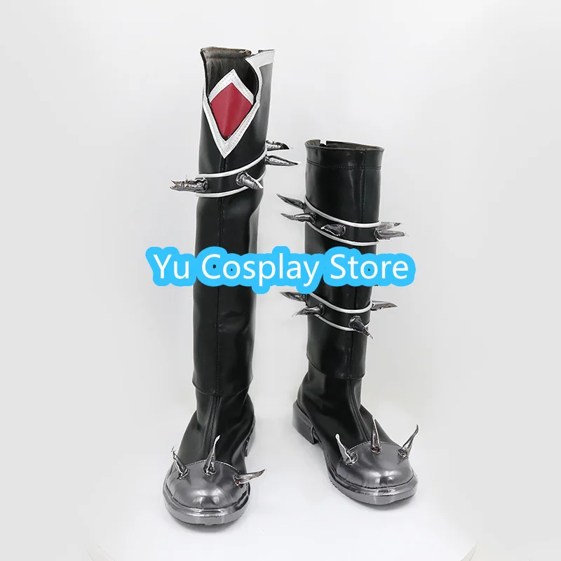 LOL Heartache & Heartthrob Vi Cosplay Shoes LOL Valentine's Day Cosplay Prop Halloween Carnival Boots PU Shoes Custom Made