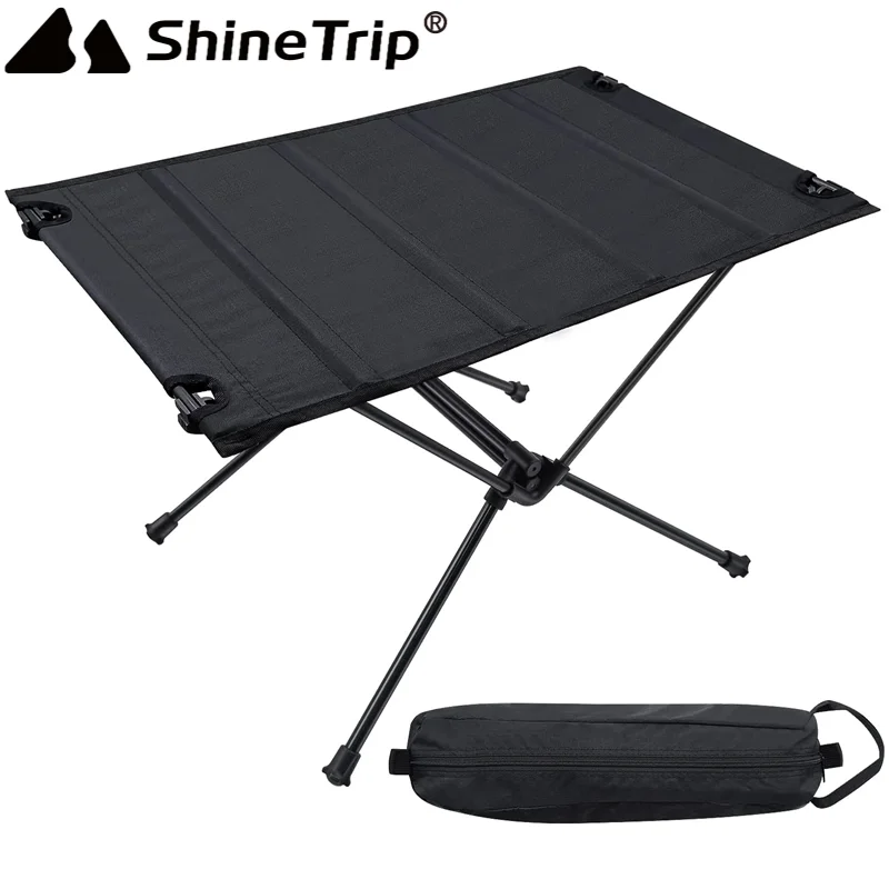 Lightweight Folding Camping Table Portable Outdoor Camping Table with Oxford Fabric Top Surface & Aluminum Frame for BBQ Hiking