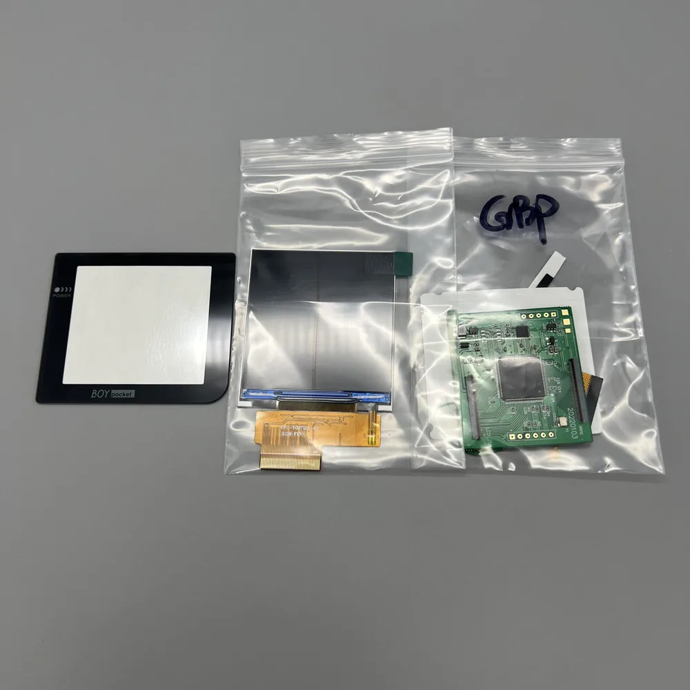 New GBP LCD Screen. Easy to Install 2.6' Original Size IPS High Brightness LCD Screen Is Suitable for Nintendo Gameboy Pocket