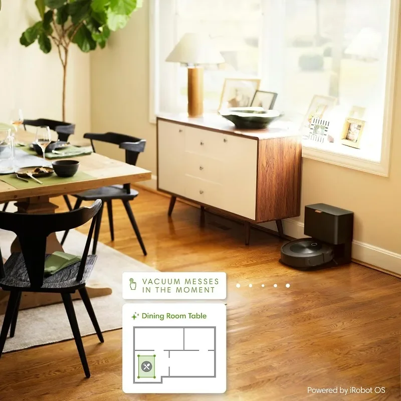 iRobot Roomba j7 (7150) Wi-Fi Connected Robot Vacuum - Identifies and avoids Obstacles Like pet Waste & Cords, Smart Mapping