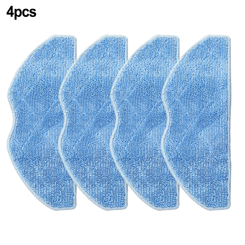 4/10pcs Microfiber Rags For 360 S8 / S8 Plus Robot Vacuum Cleaner Replacement Dry And Wet Usage Mop Cloths Pad Floor Cleaning