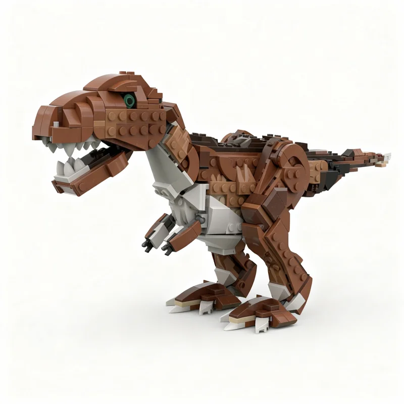 

530pcs MOC T Rex Creator 3 1 Model Building Blocks Construction Toy Christmas Gifts DIY Creative Idea Education Birthday Brick