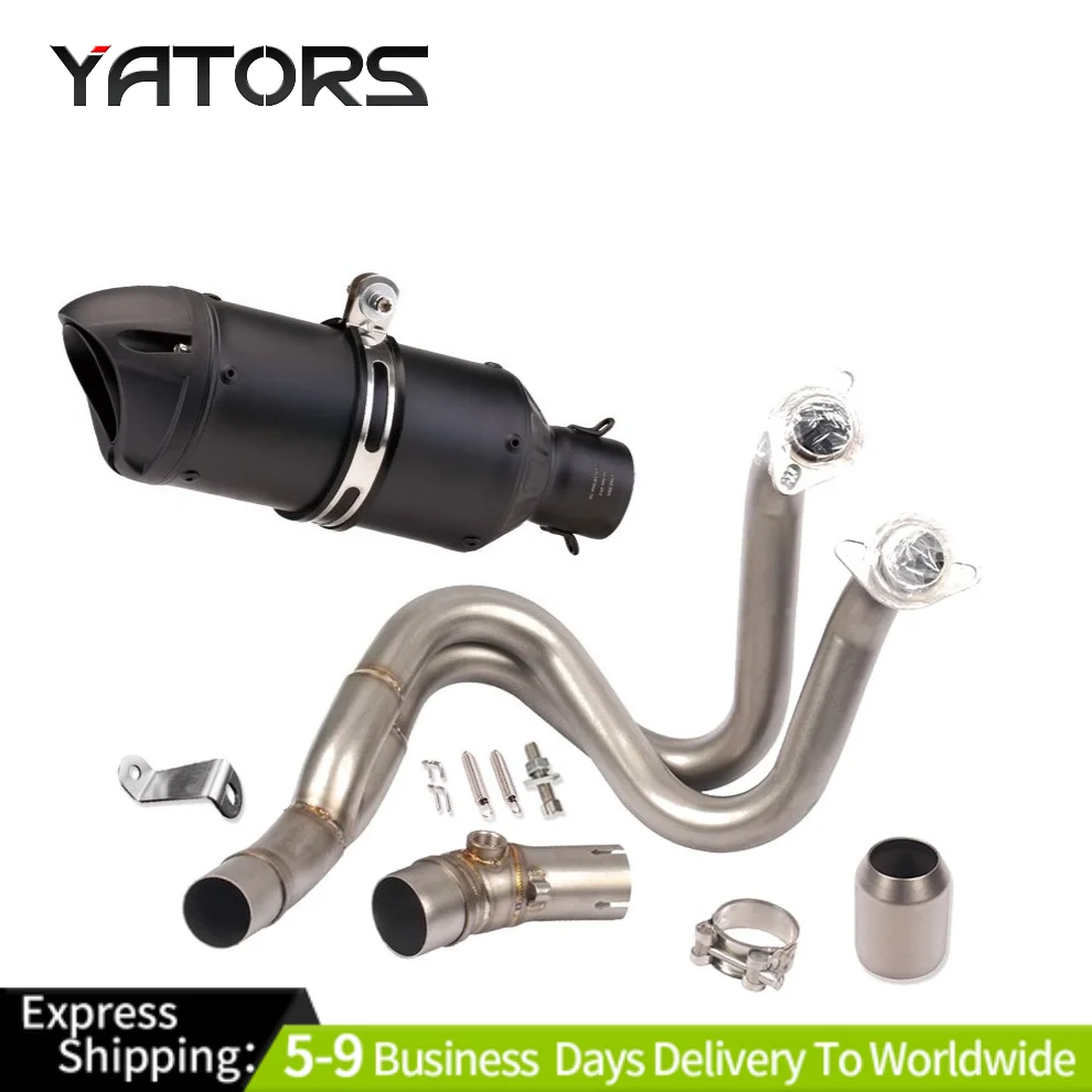 

For Kawasaki Ninja Z650 Z650RS 2017-25 Full Exhaust System Colored Muffler Pipe Exhausts Pipes