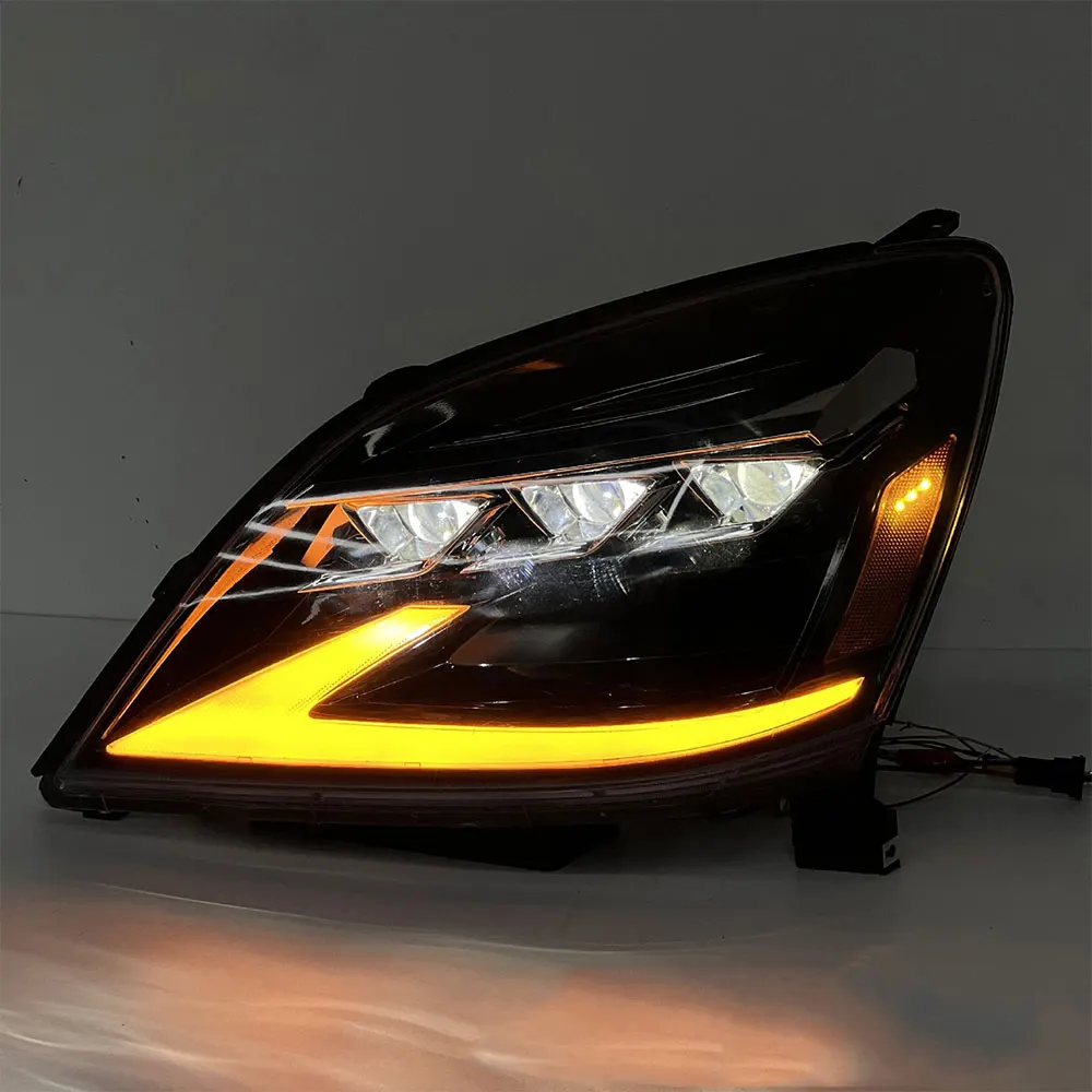 LED Lens Car Headlights For Lexus GX470 UZJ120 2003-2009 Head lamp 811306A240 811706A070