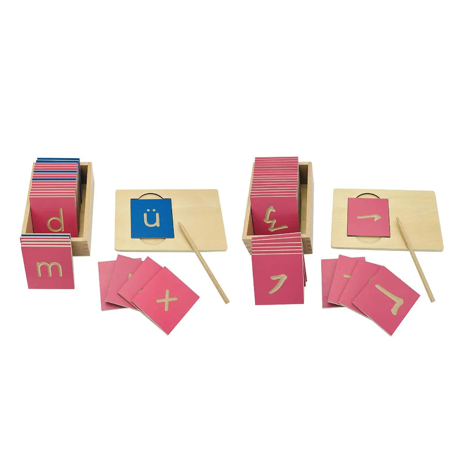 

Children Chinese Letters Board Recognition Preschool Mini Grooved Board Strokes Letter Tracing Board for Activity Gift Boy Girls