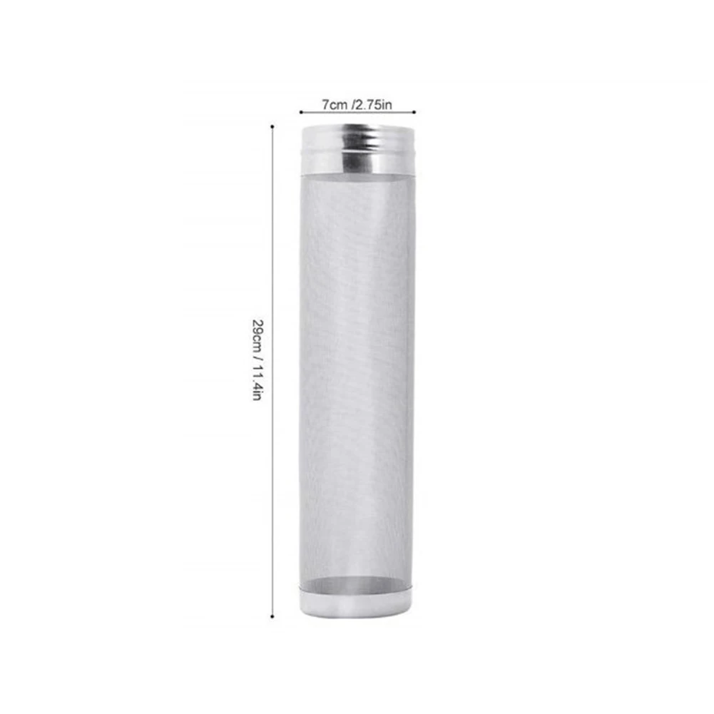 Colador de filtro de acero inoxidable multiusos, malla Ron de 300 micrófonos, tolva de cerveza casera, araña para vino, fabricación de cerveza, 1