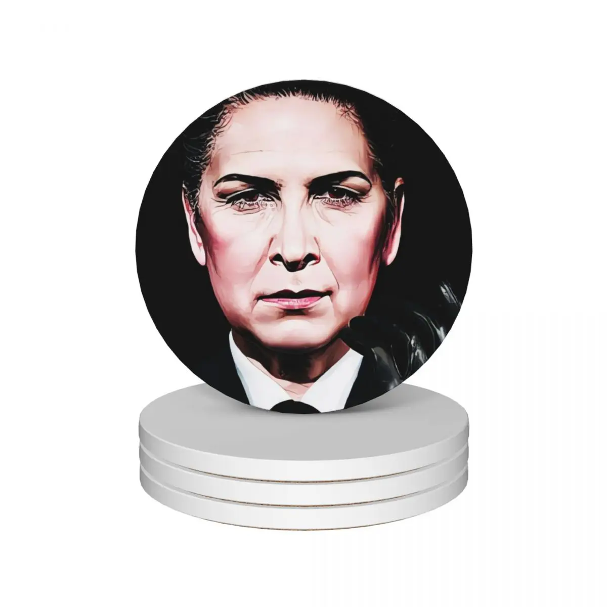 

Wentworth - The Freak (Joan Ferguson) Ceramic Coasters (Set of 4) cute set cute cup for cups set Coasters