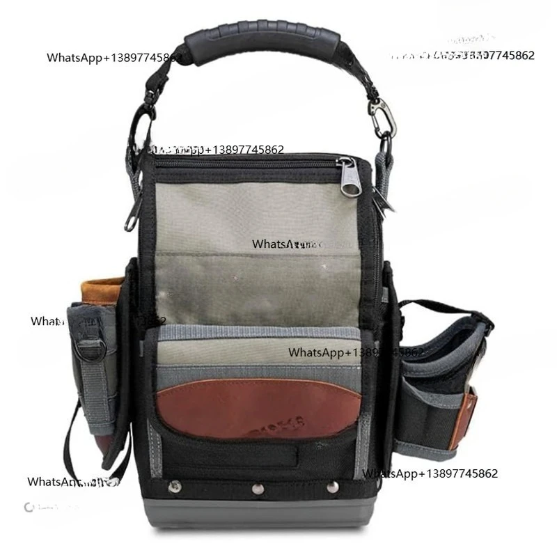 

Peiqi New Thickened and wear-resistant portable tool bag Multi-pocket multi-function tool storage bag