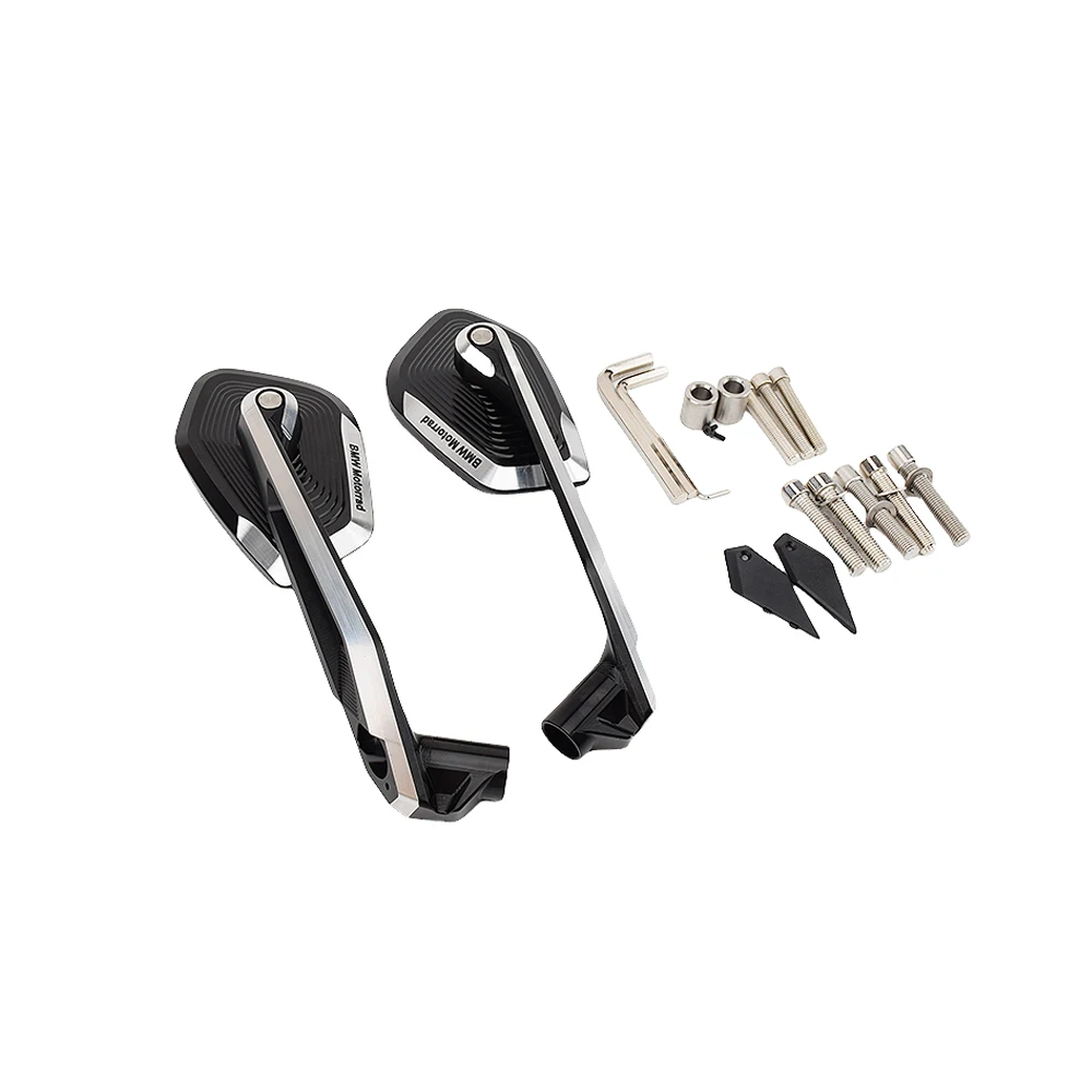 مرآة رؤية جانبية مثبتة على المقود قابلة للتعديل لـ bw R1200R-24 R1250R مرآة الرؤية الخلفية للدراجات النارية 18-R1200ST R1200