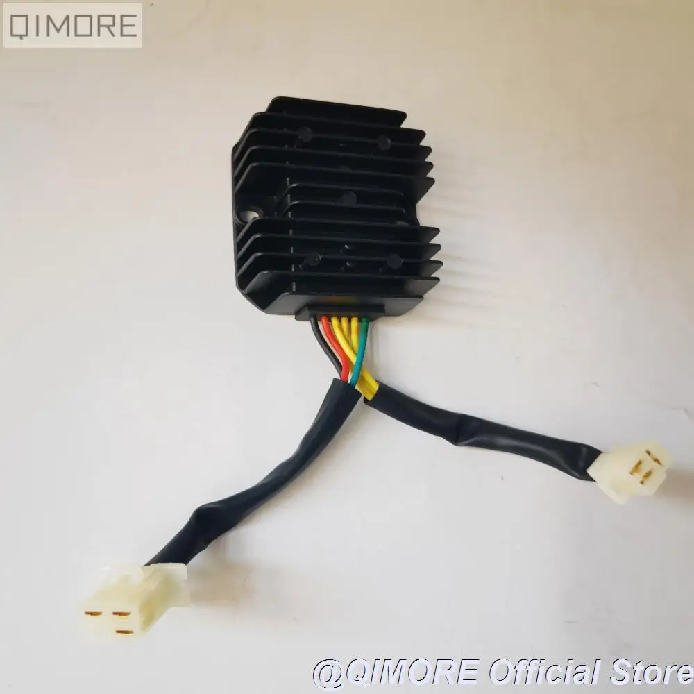 3 Phrase 6 Wire DC Voltage Regulator Rectifier for Scooter Moped Elite CH125 CH150 CF150 GY6 125 150