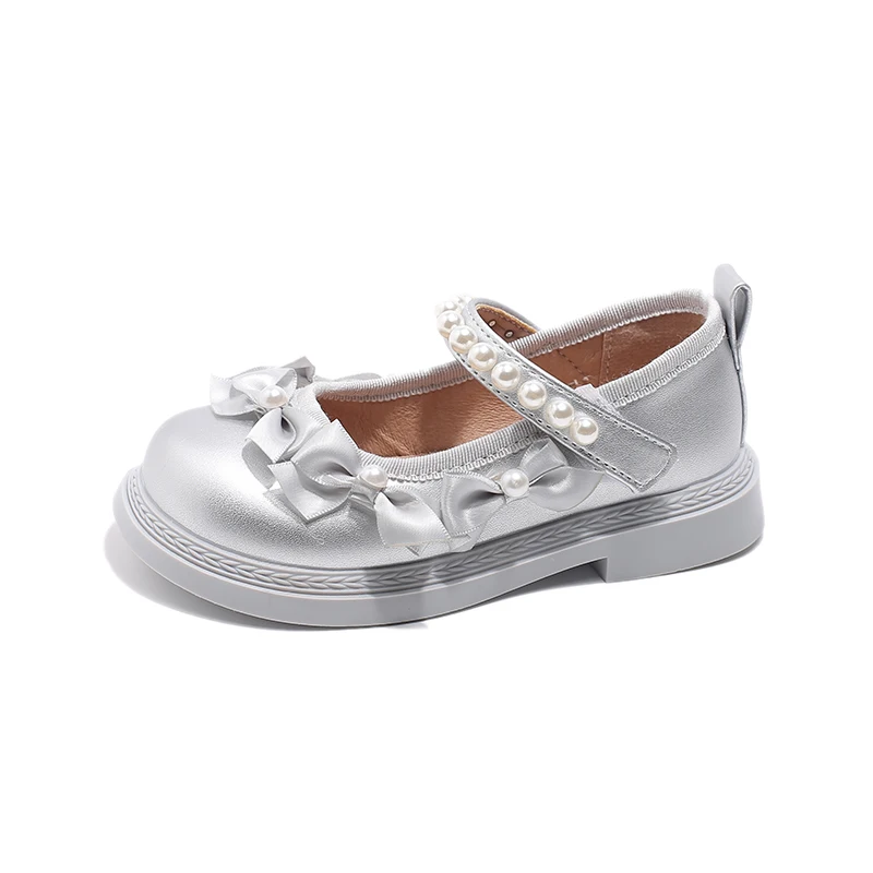 Girls Shoes Sparkly Mary Janes Wedding Shoes for Girl Glitter Spring Autumn Baby Dance Performance Shoe Princess Kids