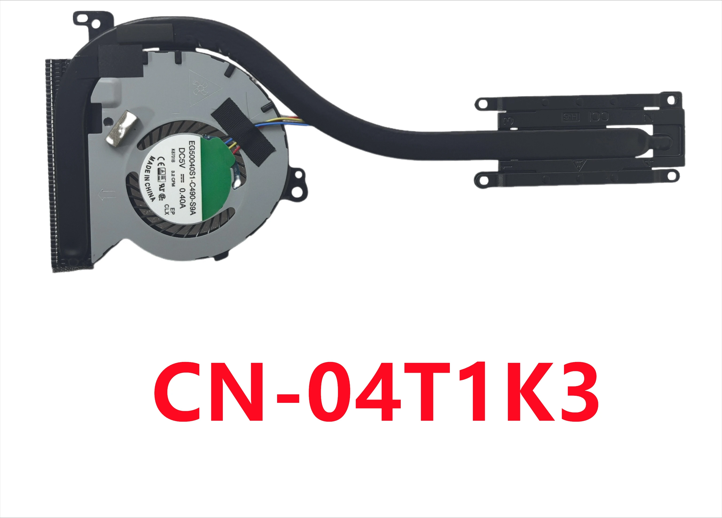 

Original 04T1K3 Cooling Fan Heatsink For Dell Latitude E7250 AT14A002ZCL EG50040S1-C490-S9A