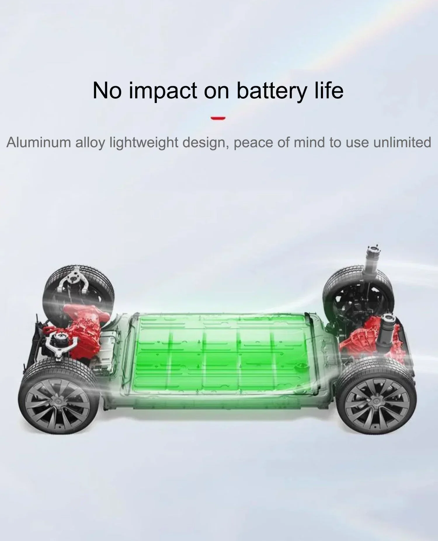 แผ่นป้องกันท่อหล่อเย็นอะลูมิเนียมอัลลอยสำหรับรถยนต์เทสล่า รุ่น Y ปี 2021-2024 สำหรับติดตั้งใต้แบตเตอรี่ใต้ท้องรถโดยไม่ต้องเจาะ