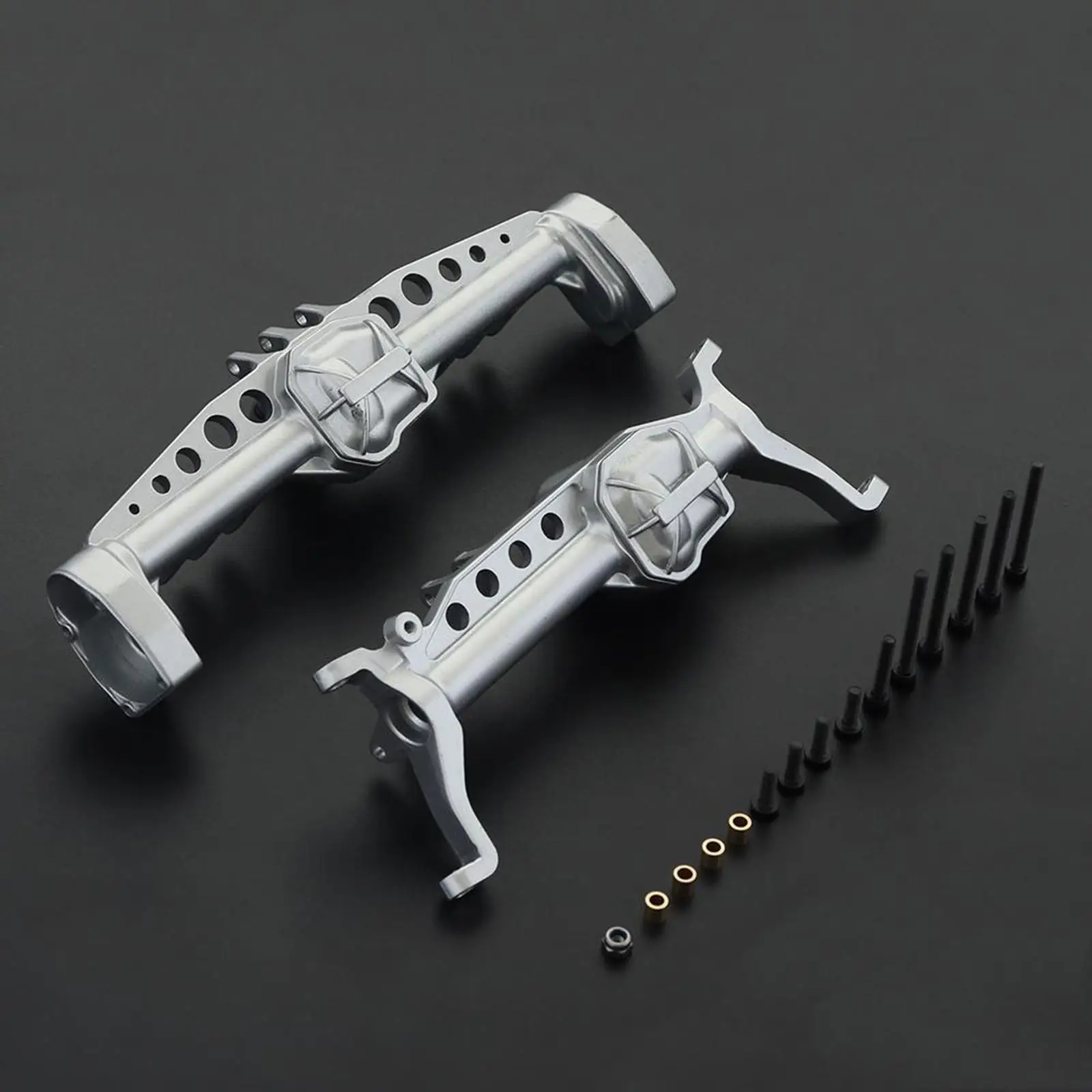 1/10 โลหะด้านหน้าด้านหลังเพลาที่อยู่อาศัยเพลาสําหรับ Scx10 III AX103007 RC รถ