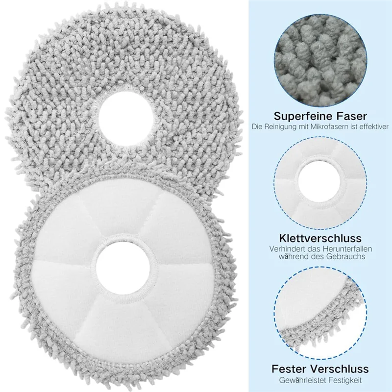 ¡Promoción! Para Dreame L20 Ultra y fregona Robot aspirador Cepillo Lateral principal filtros HEPA paño de mopa bolsas de polvo Accesorios