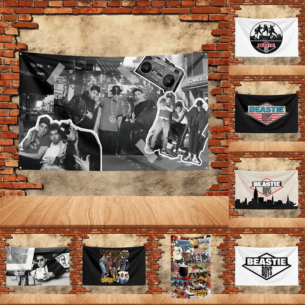 

90X150ft Beastie Boys Band Party Flag Polyester Printed Flag Banner Tapestry for Garden Garage Decoration Concert Flag