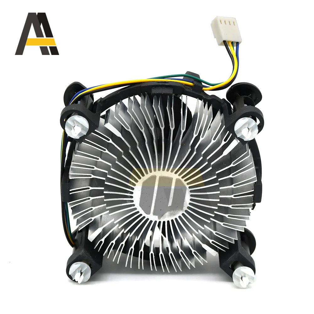 New CPU Fan For 1150 1151 1155 1156 90*90*2MM Comptuter CPU CASE Cooling Fan With 4PIN PWM 12V Computer Hydraulic Fan