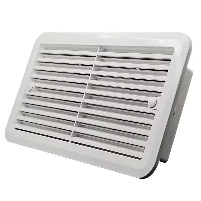 12V White Caravan Ventilation Fan Air Vent Ventilation Cooling Exhaust Fan Waterproof RV Side Air Fan RV Silent Ventilation