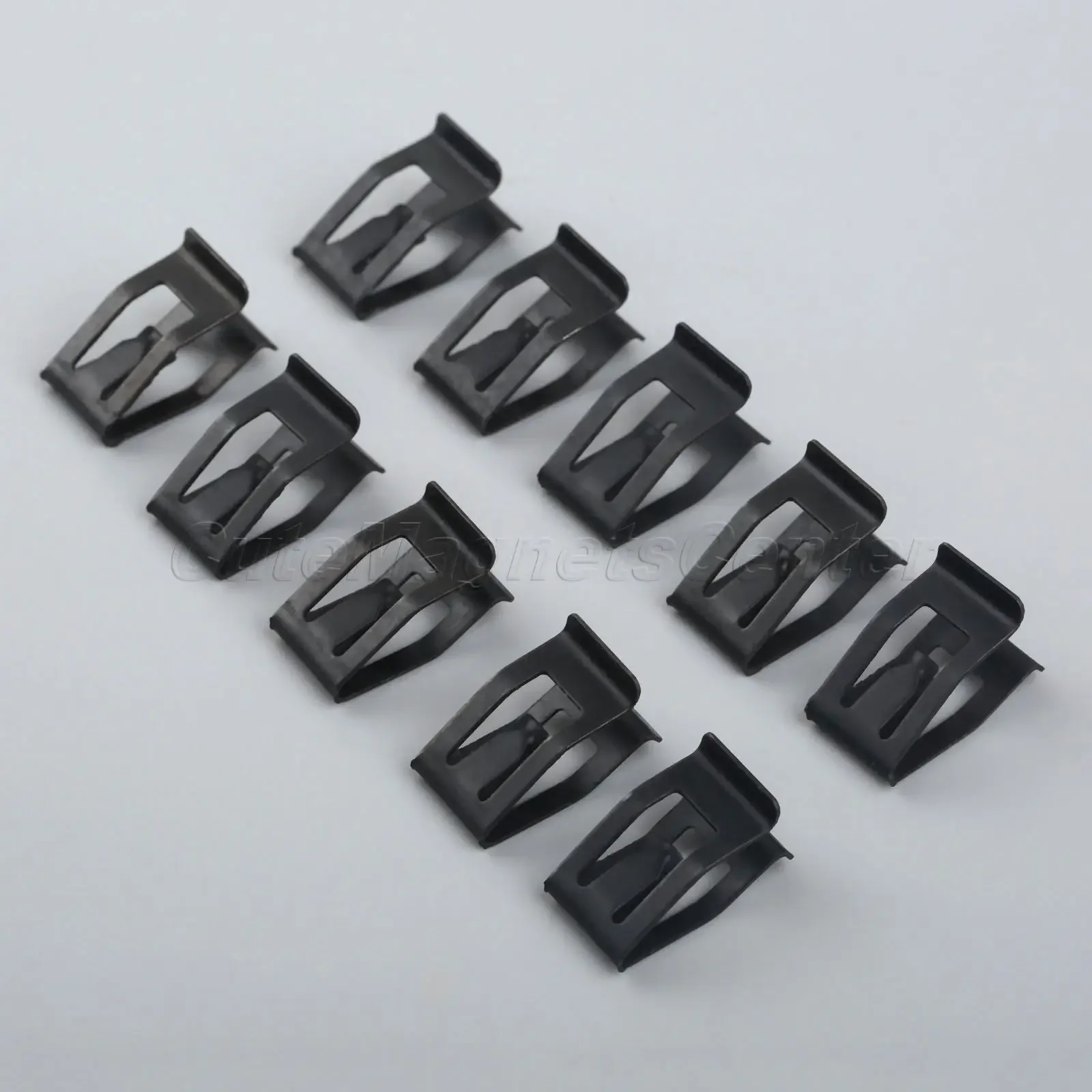 Mtsooning 10Pcs Auto Front Console Dash Dashboard Auto Trim Metalen Houder Black Rivet Fastener Clip Voor Audi Toyota Ford mazda