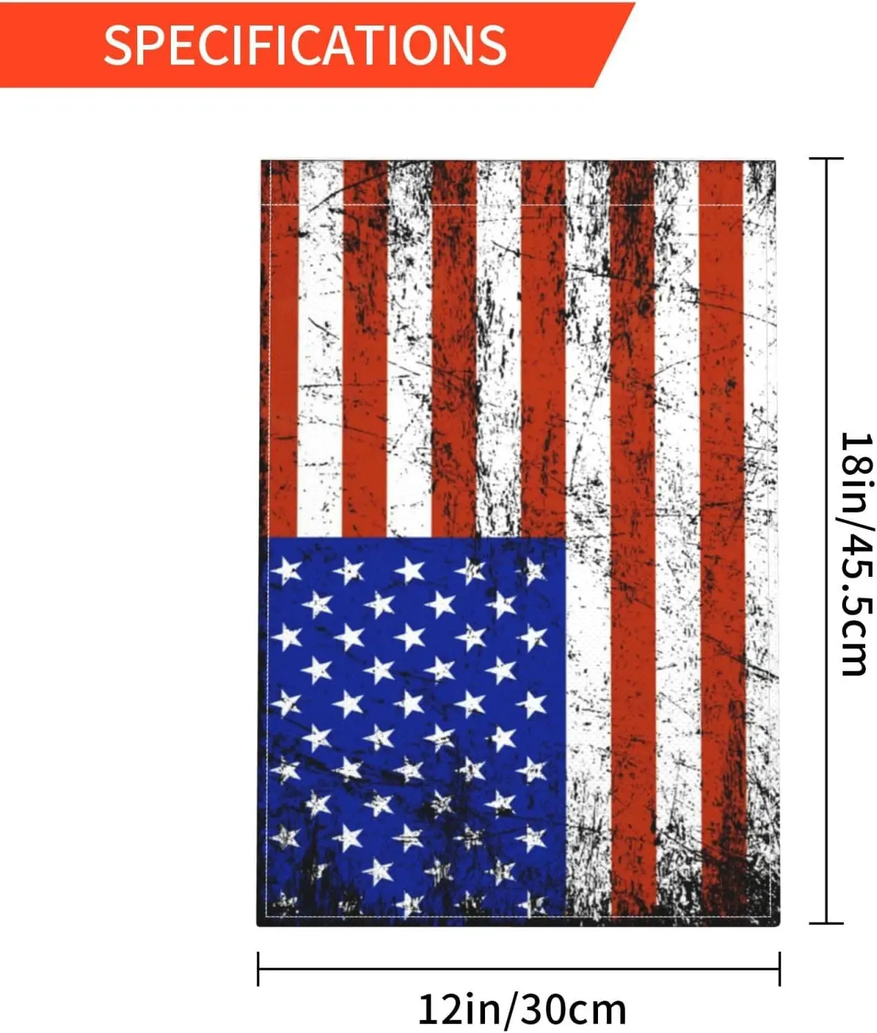 رأسا على عقب العلم الأمريكي مضحك حديقة العلم الموسمية ساحة المنزل الديكور في الهواء الطلق منزل ساحة الحديقة ديكور عطلة حديقة ساحة VVJ #3