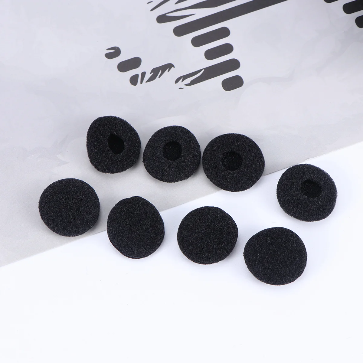 

Headphone Ear Pads Covers Black 18Mm For In-Ear Headsets A8 Replacement Foam Sleeves Earphone Protectors