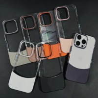 splicing minimalist high transparency PC suitableiPhone 15 promax, Apple 14 promax, lightweight and anti drop skin for  kaws