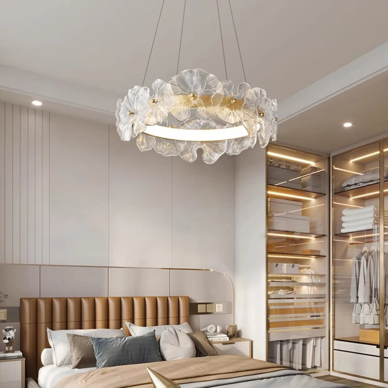 

Nordic Home Decoration Crystal Chandelier Restaurant Chandelier Chandelier Ceiling Lamp Villa Chandelier Indoor Lighting Lamps