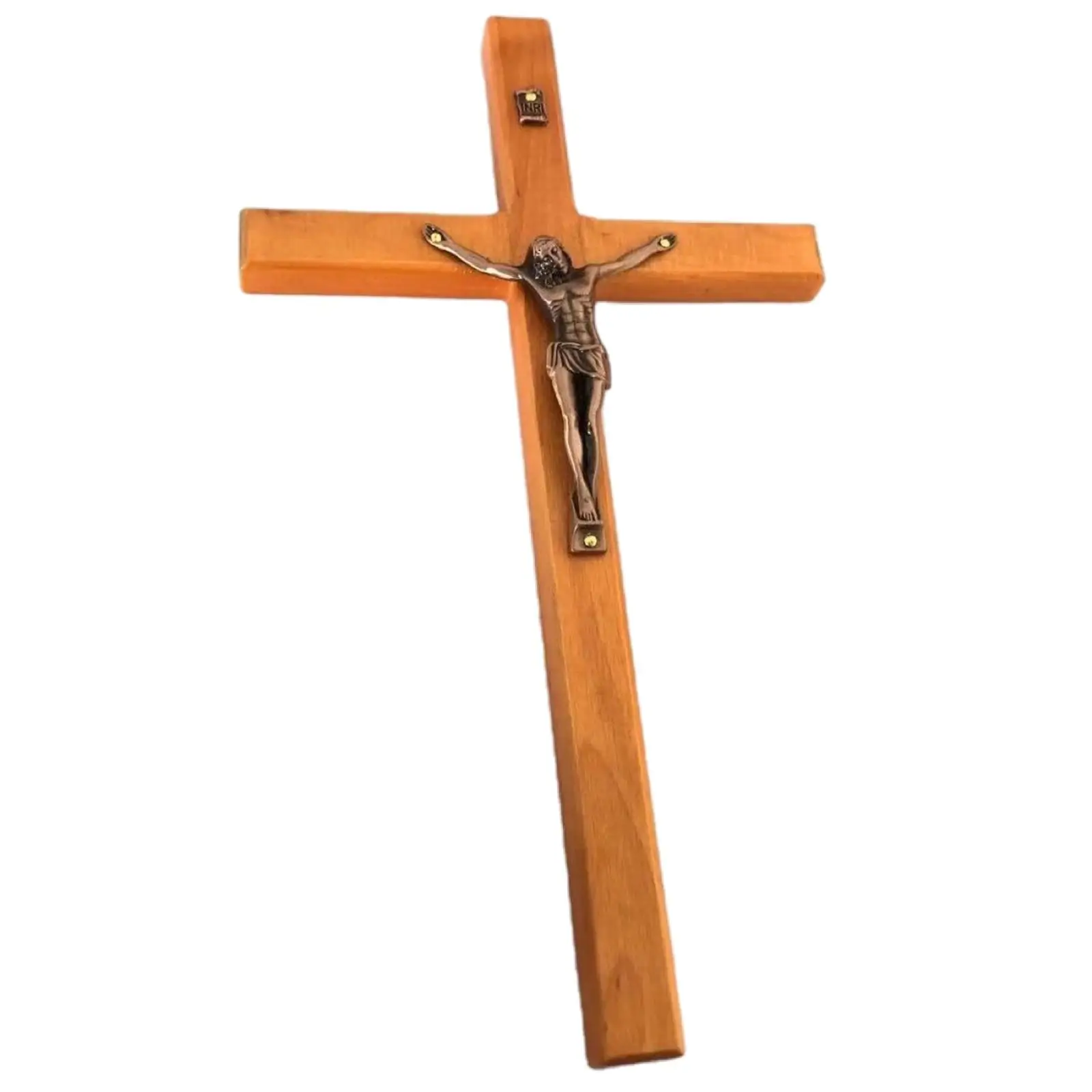 Religioso Gesù Crocifisso Statua Cattolica Figurine Artigianato Appeso A Parete
