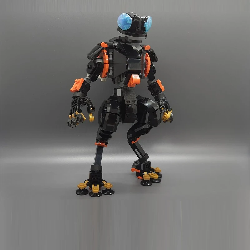 Creators Series Model MOC Building Bricks Sci-Fi Armored Figure Modular Technology Gifts Holiday Assemble Toys Suit Display
