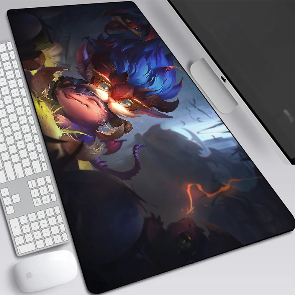 League of Legends Heimerdinger Large Gaming Mouse Pad Computer Laptop Mousepad Office Keyboard Pad Desk Mat PC Gamer Mouse Mat