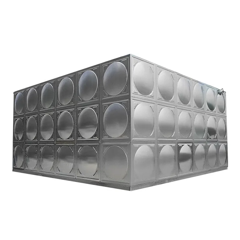 Square stainless steel water tank integrated die-casting forming plate industrial water commercial thickened