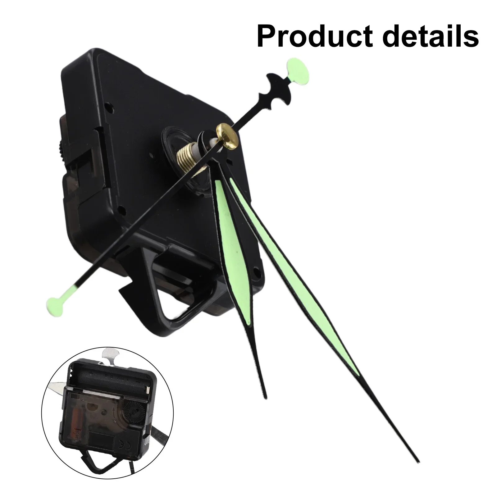 Clock Movement Kit Long Shaft Clock Movement Cross Stitch Clock Easy To Install High Precision For Wooden Clocks