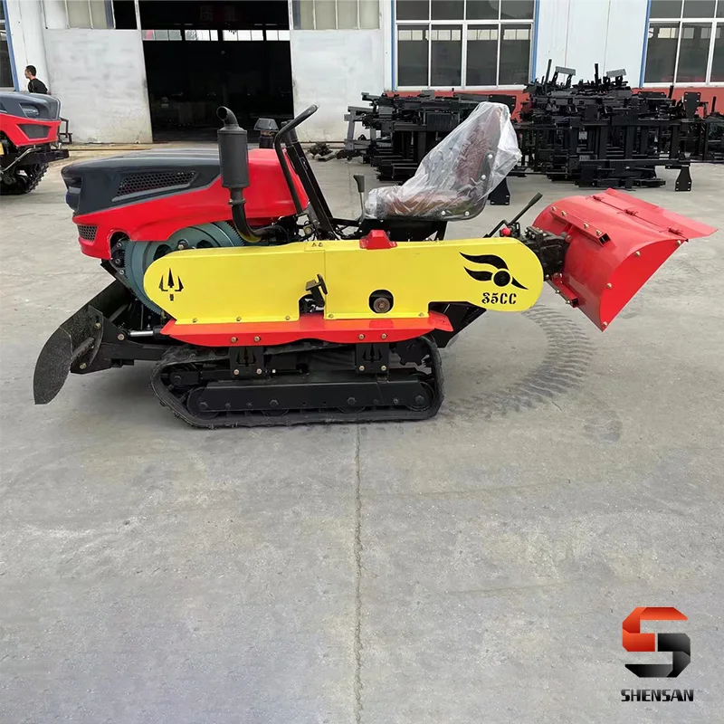 

Micro rotary tiller multi-function for garden orchard tillage plough machinery hitching tool 35 horse power dry land customized