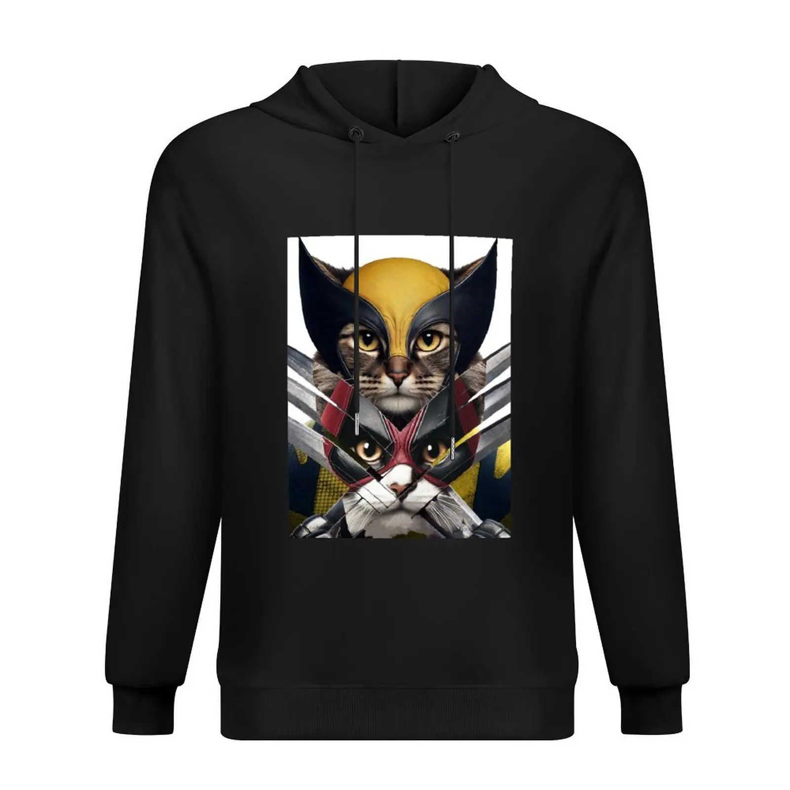 

MEOW POOL & CATVERINE Hoodie japanese style fashion men men's winter sweater autumn new products hoodie oversize
