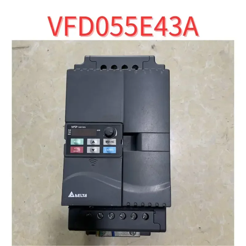Second-hand Frequency converter VFD055E43A 5.5KW 380V test OK
