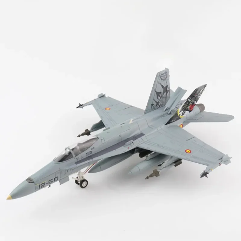 

Литая под давлением масштаб 1:72, EF-18A F18, испанские ВВС, сплав, готовая имитационная модель, статическое украшение, сувенирные подарки для взрослых