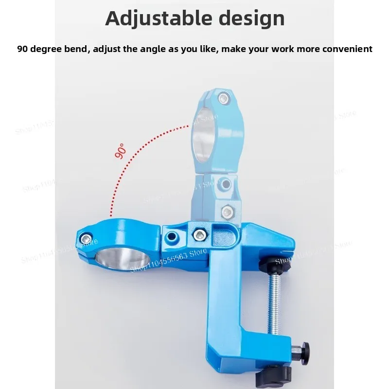 Professional Electric Drill Universal Bracket – Multi-Function Desktop Clamp for Pistol Drill Fixing & Angle Drilling