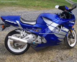 ホンダcbr600f2用モーターサイクルフェアリングキット,青と銀,1991 1992 1993 cbr 1994 f2 91-94 cbrf2