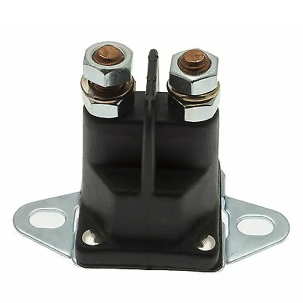 Starter Solenoid Switch 3 Terminals Fits For 1/4\'\' Poles For 24285 For 725-0530 Ride On Lawnmower Tractor Solenoid Switch