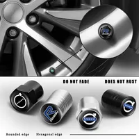 4PCS New Aluminium Car Badge Wheel Tire Air Valve Caps Stem Cover For Volvo S80L XC60 XC90 S40 S60 S80 V40 V50 Accessories