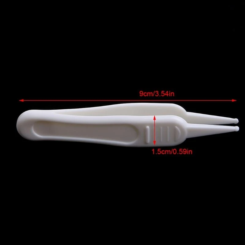 

J15U Infants Clean Ear Nose Clean Tweezer Navel Visible Safety Tweezers Safe Forceps Cleaning Supplies for Health Care