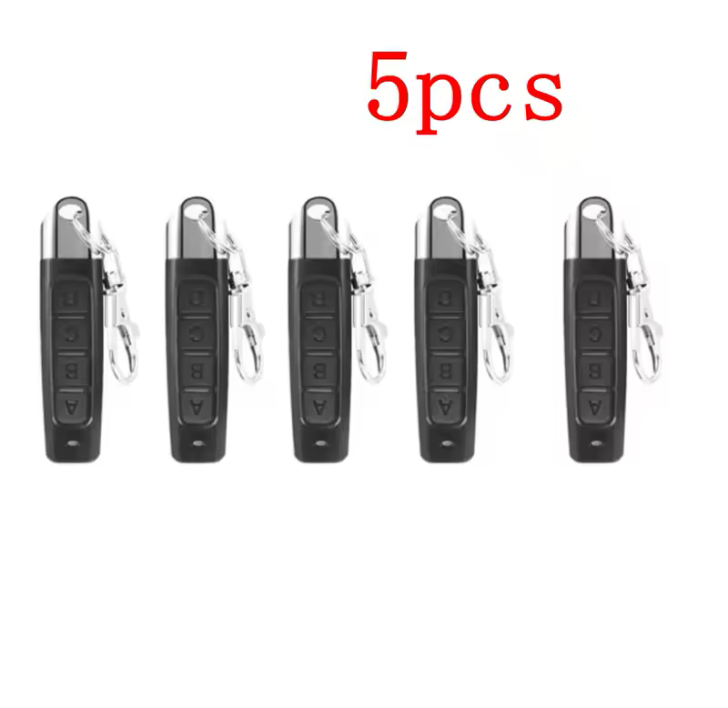 1-50PCS 433mhz Remote Control Duplicator Universal Remote key Copy Clone Replacement Garage Door Keychain RF 433Mhz Transmitter - Image 7