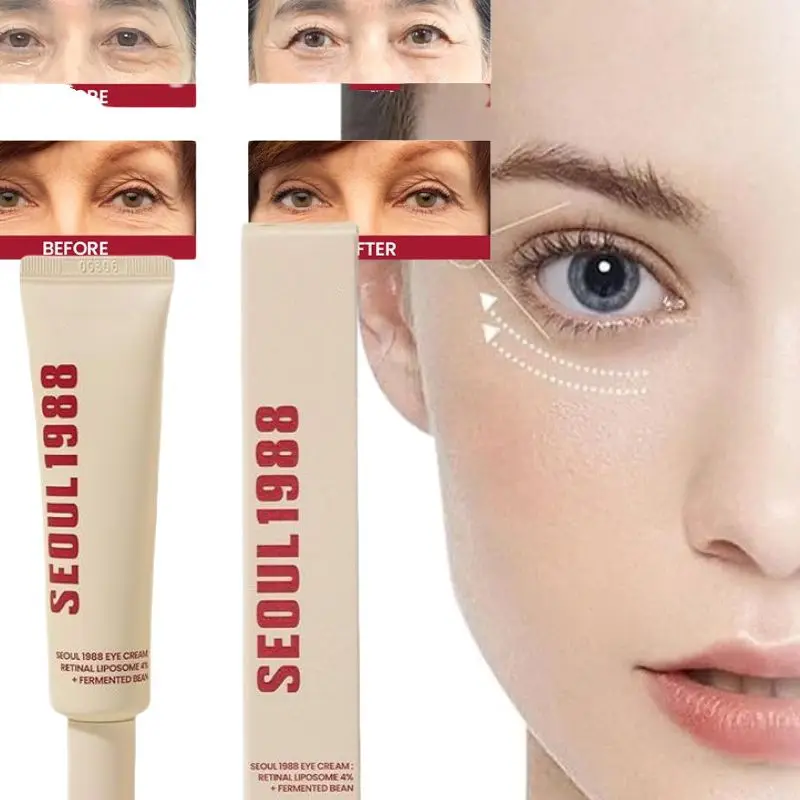

Seoul 1988 Retinol Eye Cream 4% Anti Aging Eye Treatment Dark Circles, Wrinkles, Puffiness Firming & Lifting Eye Cream For Women