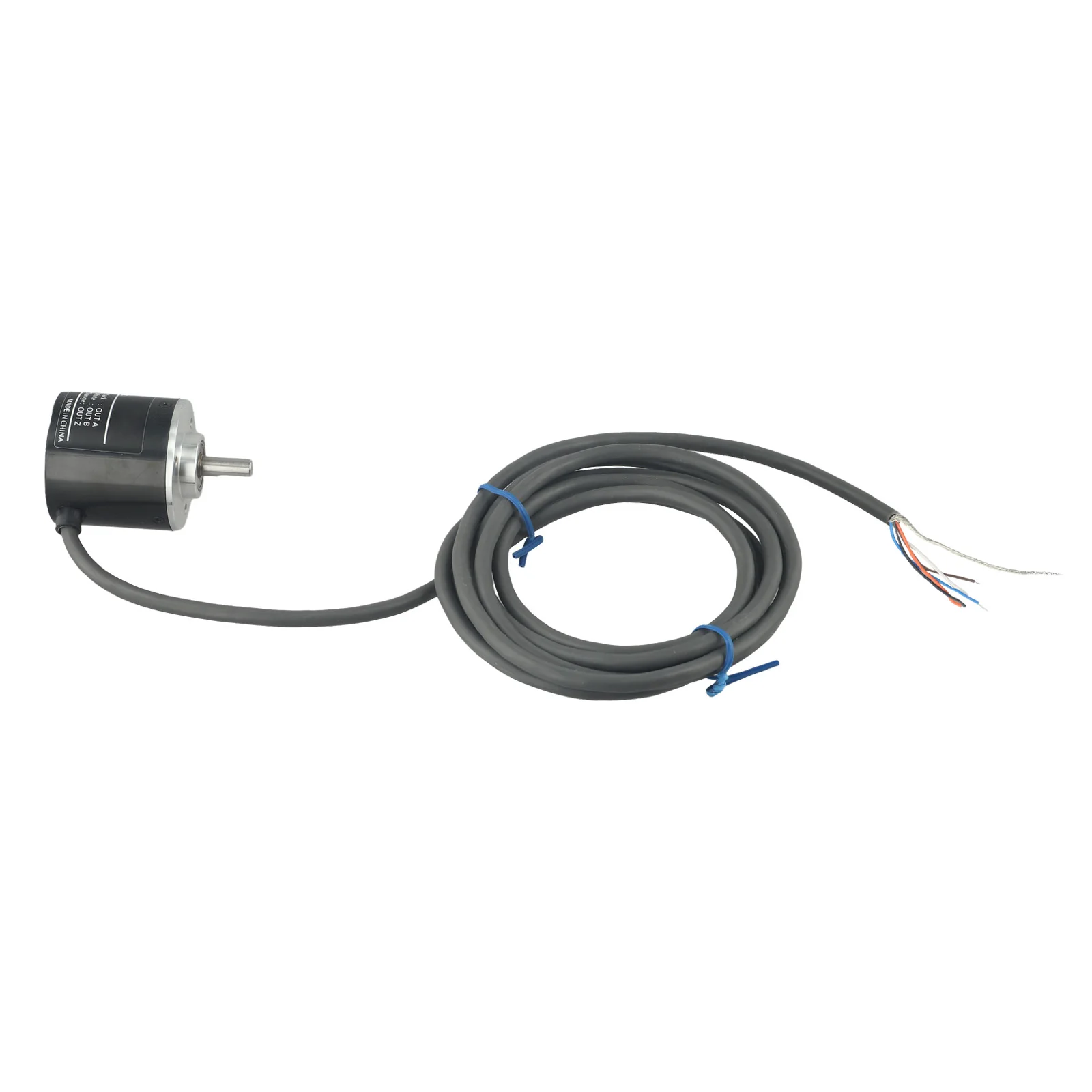 Compatibilità per codificatore a guscio metallico 360P R Encoder ad alta risoluzione per progetti di robotica Diametro 39 mm Lunghezza albero 12 mm