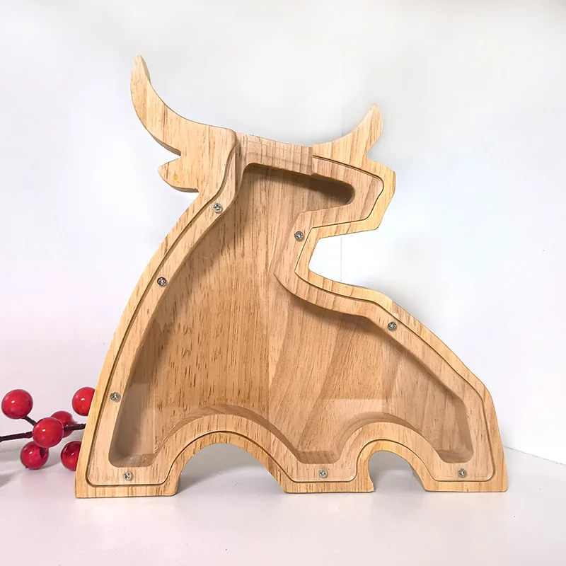 Bank Money Box Coin Bank Piggy Cash Saving Box Money Saving Zodiac Dragon-shaped Money Box Gift Caja Para Monedas Y Billetes
