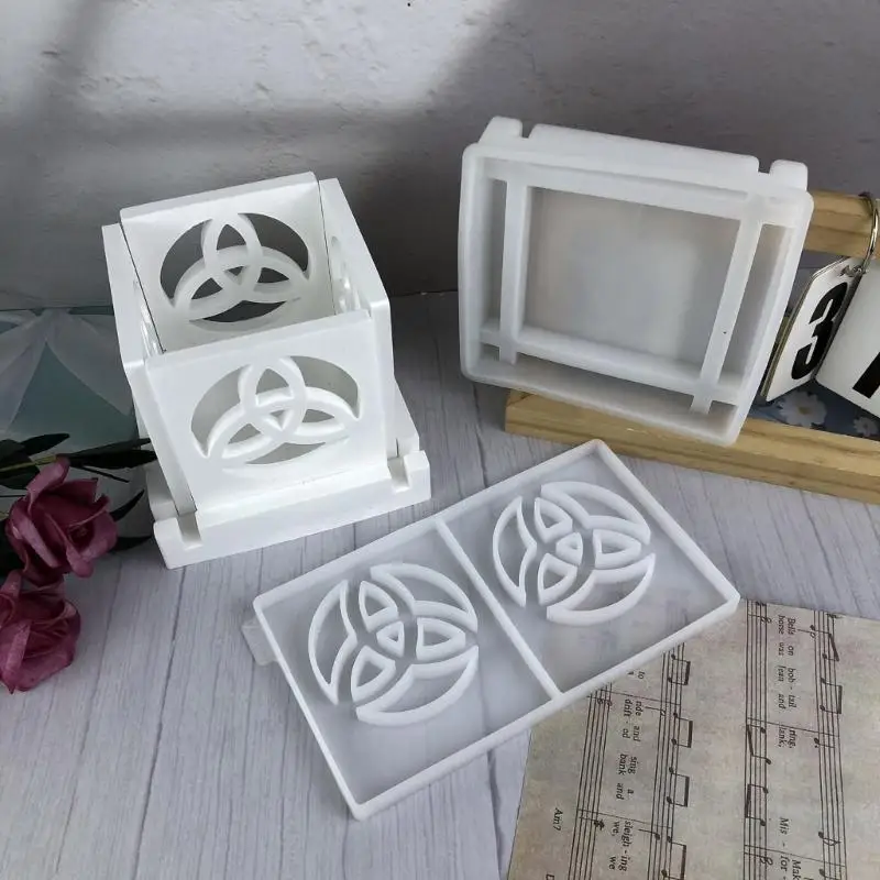 Stylish Knot Holder Mold Multipurpose Silicone Molds For Detailed Knot Holders And Crafts