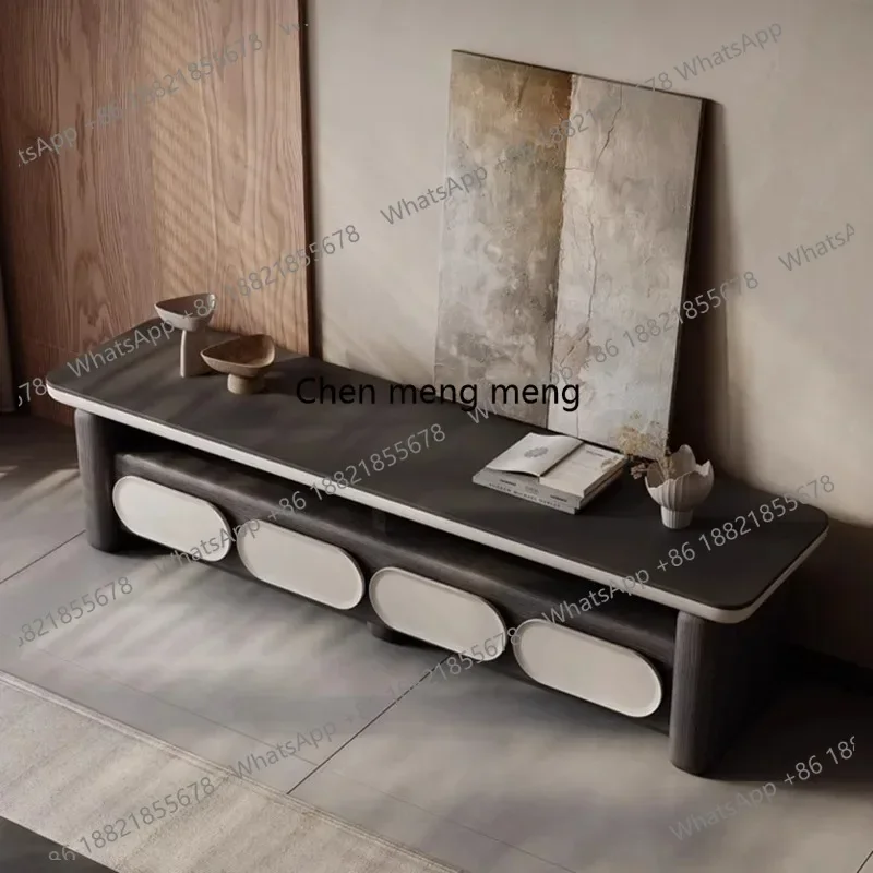 

Minimalist Wood Tv Stands Aesthetic Storage Universal Hallway Display Luxury Tv Table Modern Muebles Chinese Style Furniture RR