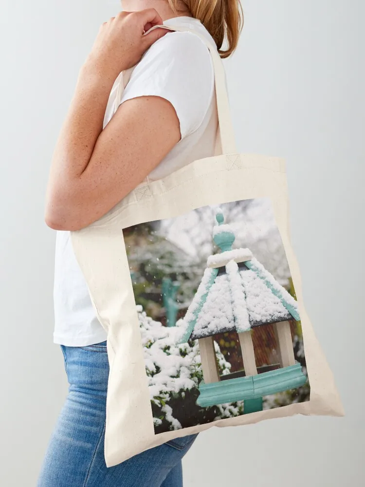 

Snow House Tote Bag Handbags Customizable tote bag canvas tote bag hand bags