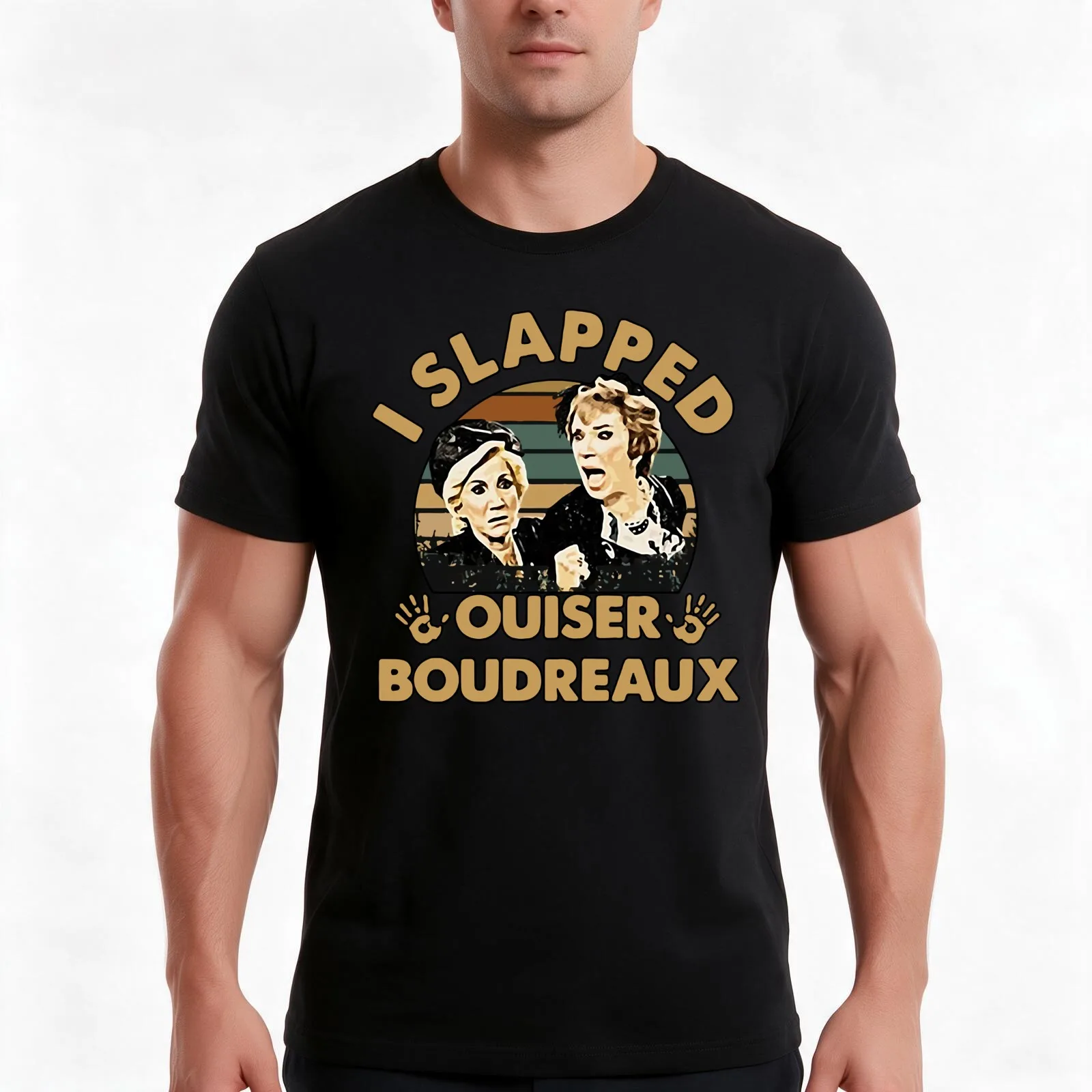 Steel Magnolias I Slapped Ouiser Boudreaux Vintage T-Shirt, Summer Casual Cotton Tee, Oversized Streetwear Tops, 100% Cotton